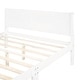 preview thumbnail 4 of 7, Classic Wood Platform Bed Queen Size w/Headboard & Footboard, Solid Wood Queen Bed Frame, Easy to Assemble, No Box Spring Needed