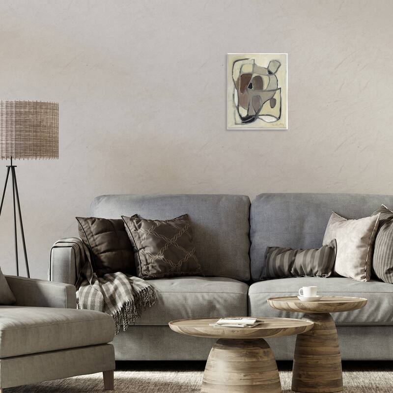 Stupell Rustic Curved Shapes Abstract Wall Plaque Art Design By Lanie Loreth