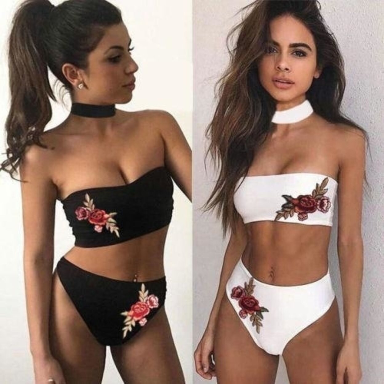 strapless women's bathing suits