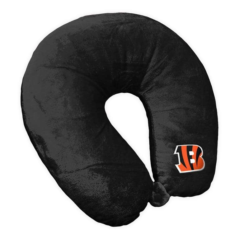 NFL Black Travel Neck Pillow