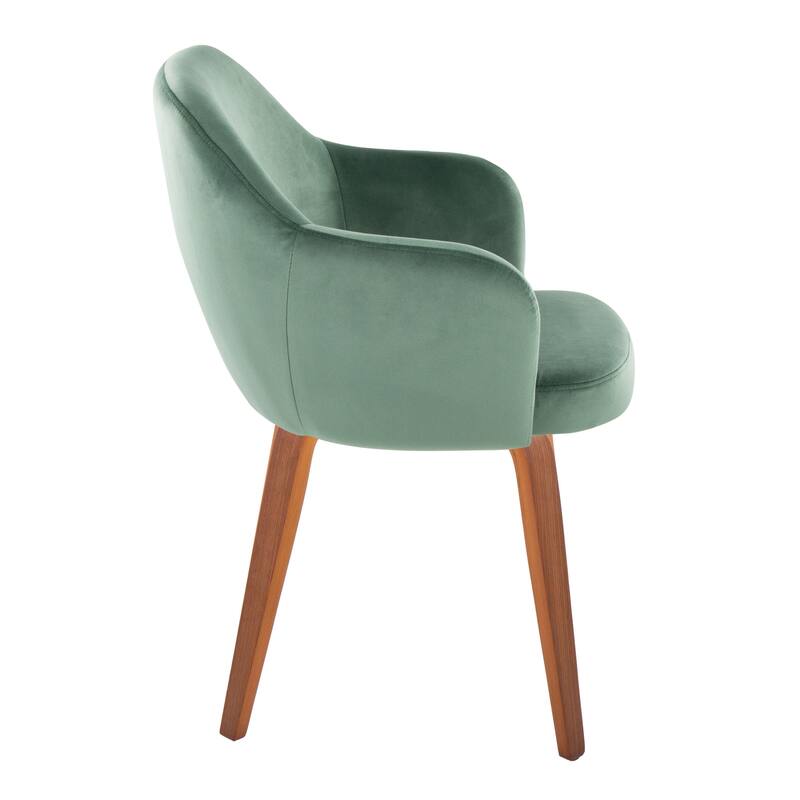 Porch & Den Beckett Dining Chair with Bent Wood Legs (Set of 2)