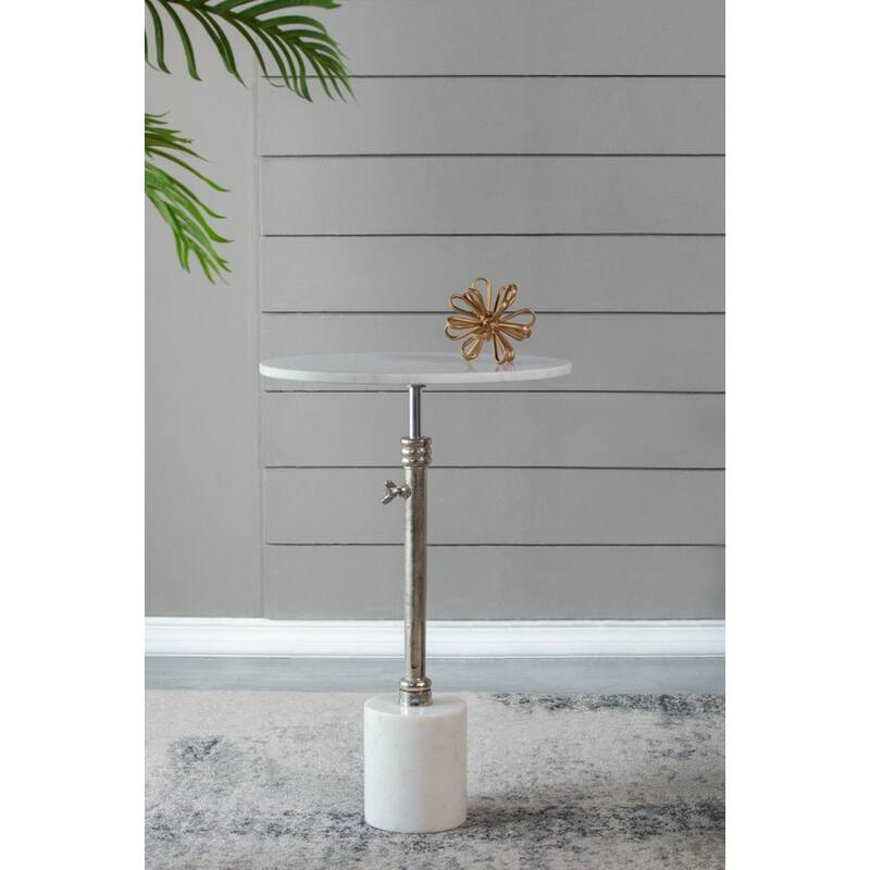 Spherical Floral Statuaries - 9.5" - Gold - Set of 3