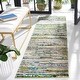 preview thumbnail 4 of 2, SAFAVIEH Porcello Neri Modern Abstract Rug - Cream/Green - 8' x 10'
