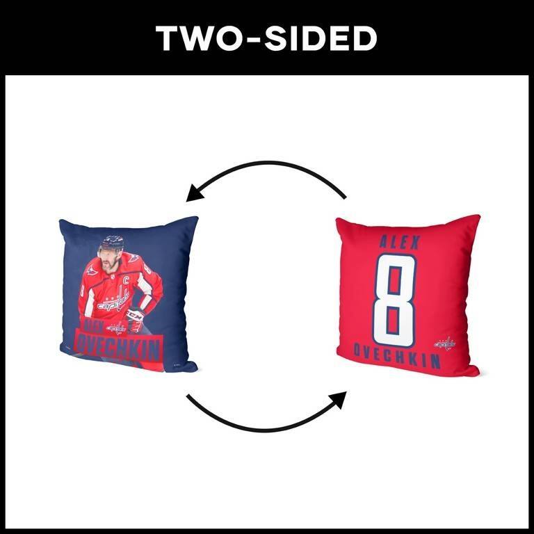 NHL Player 18 Inch Throw Pillow