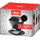 preview thumbnail 3 of 2, Melitta 1-Cup Pour-Over Coffee Brew Cone, Black