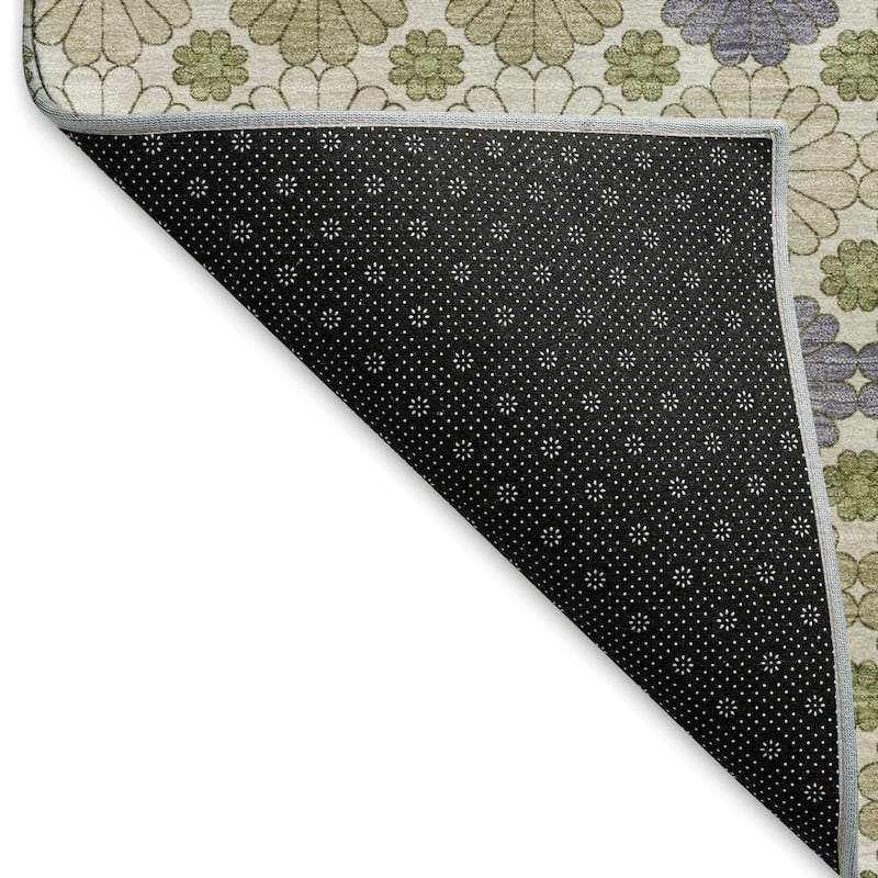 Premium Washable Super Soft Whimsy Mosaic Mayfield Rug