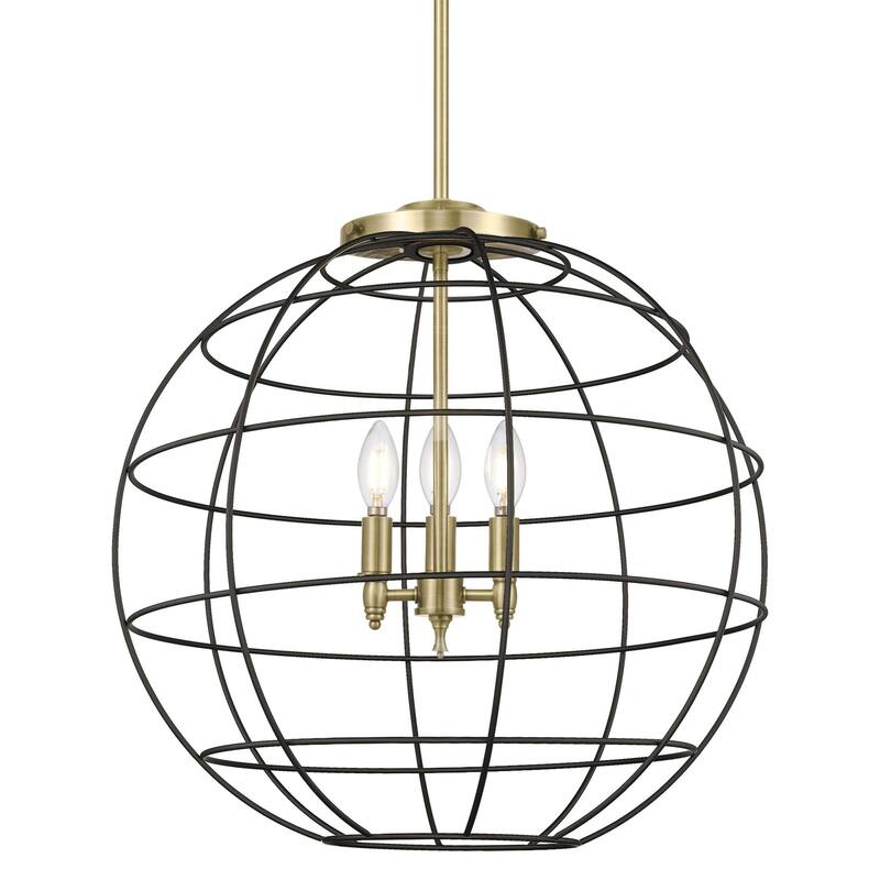 Innovations Lighting 221-3S-25-22 Lake Placid Pendant Lake Placid 3