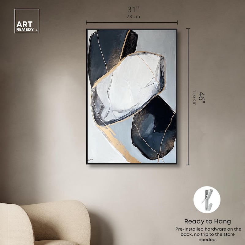Mineral Essence I Canvas by Art Remedy