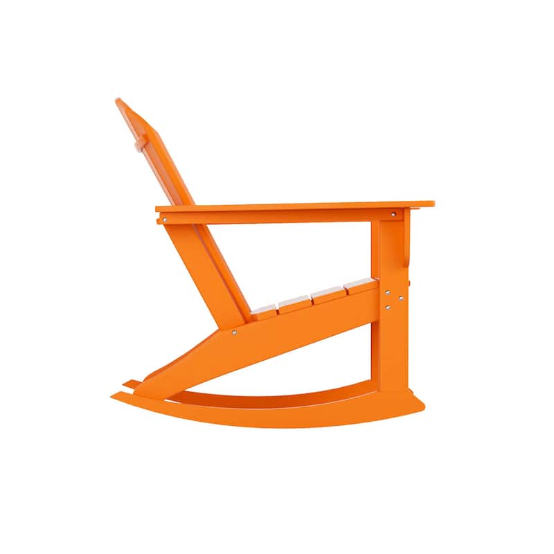 Laguna Hdpe All Weather Outdoor Patio Rocking Chair