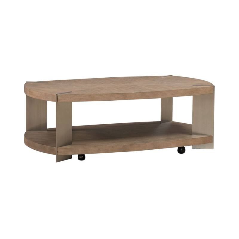 Liberty Furniture Harlow Oval Cocktail Table, Optional End Tables Set