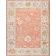 preview thumbnail 115 of 136, Pasargad Home Turkish Oushak Wool Area Rug 10' 4" X 13' 3" - Coral