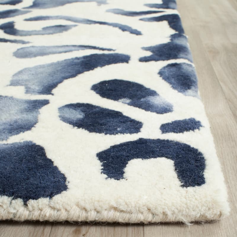 SAFAVIEH Handmade Dip Dye Stas Watercolor Vintage Boho Wool