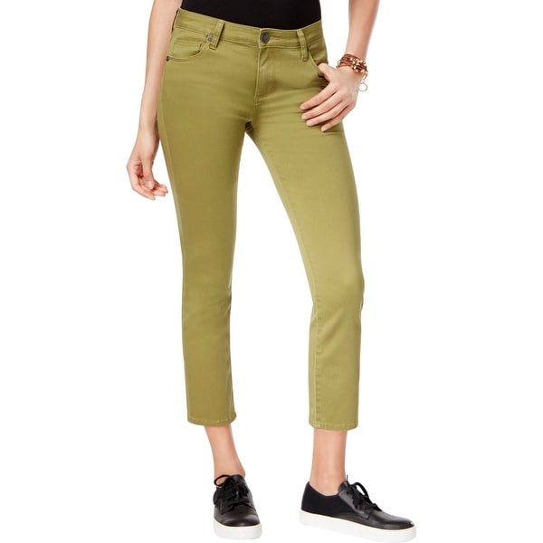 colored ankle pants