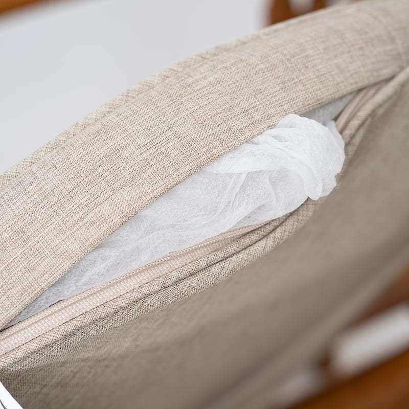 Christopher Knight Home - Outdoor Wooden Dining Set with Cushioned Chairs in Teak Finish (9-Piece Set)