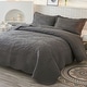 preview thumbnail 38 of 106, MarCielo 3 Piece Cotton Oversized Bedspread Quilt Set Tmonica