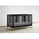 preview thumbnail 7 of 8, Jade 4-in-1 Convertible Crib Greenguard - Gold Certified Black