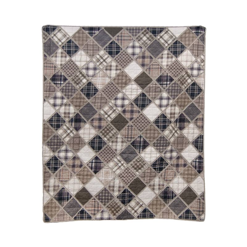 Donna Sharp Driftwood Cotton Throw