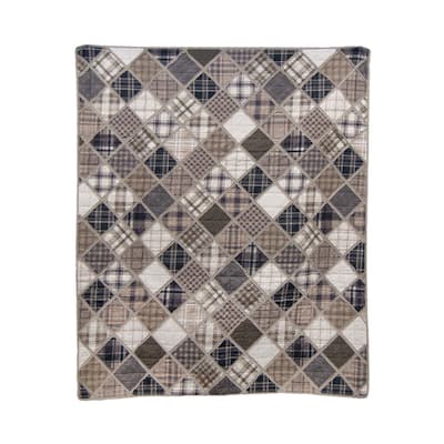 Donna Sharp Driftwood Cotton Throw