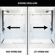 preview thumbnail 11 of 30, VIGO Elan Frameless Sliding Shower Door