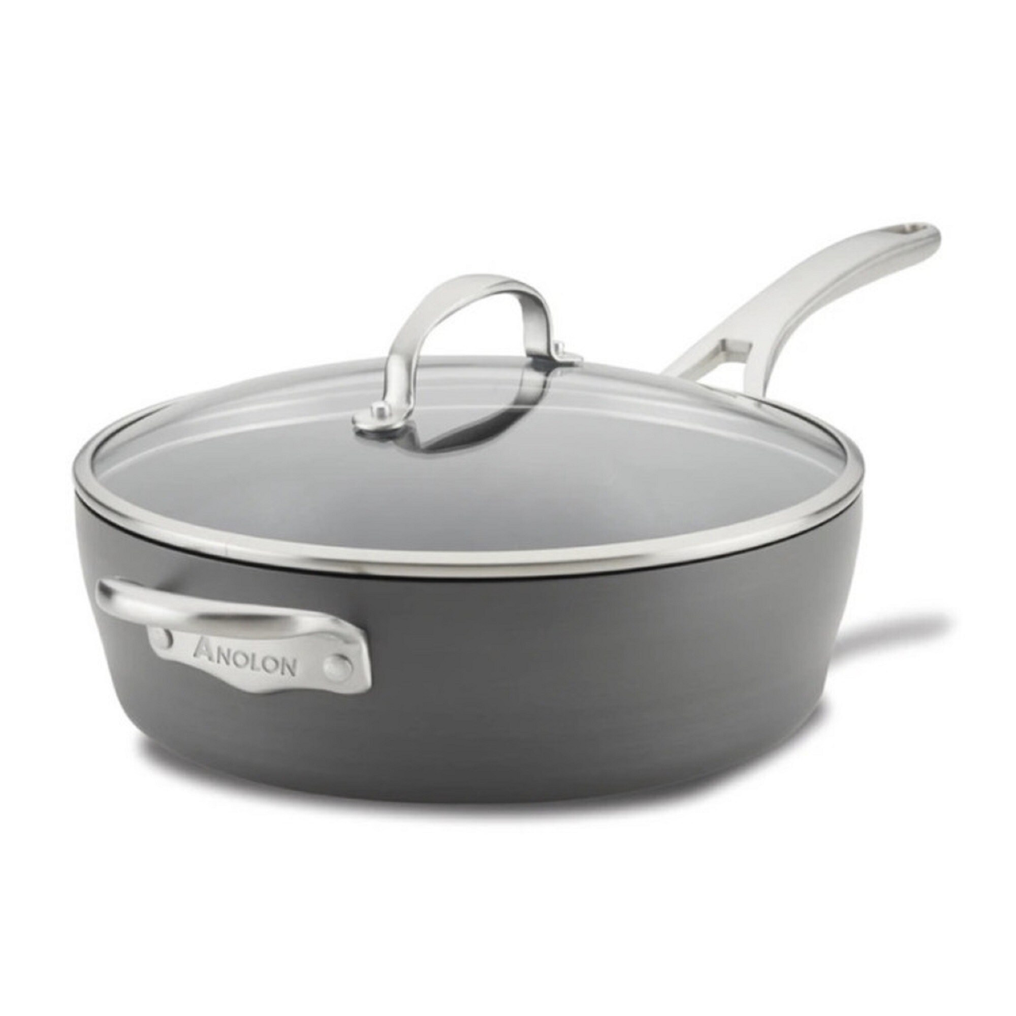 Anolon 81173 Allure 5 Quart Saute With Helper Handle Overstock 32306446