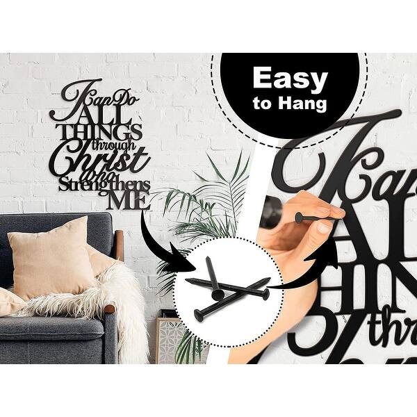 Bnesi Décoration murale « Hello Gorgeous » en métal doré pour