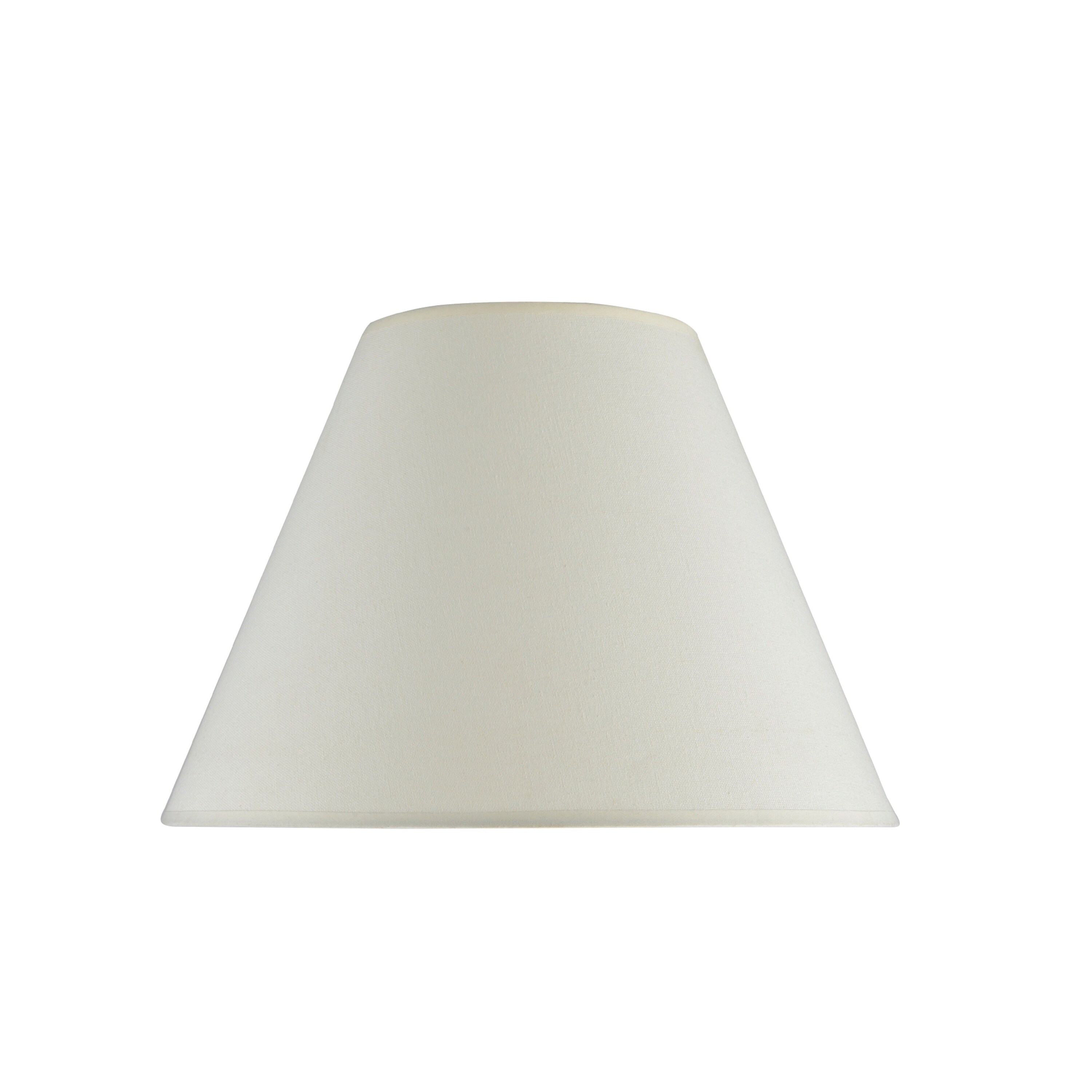 Aspen Creative 32802 Transitional Hardback Epire Shape Spider Construction Lap Shade In White