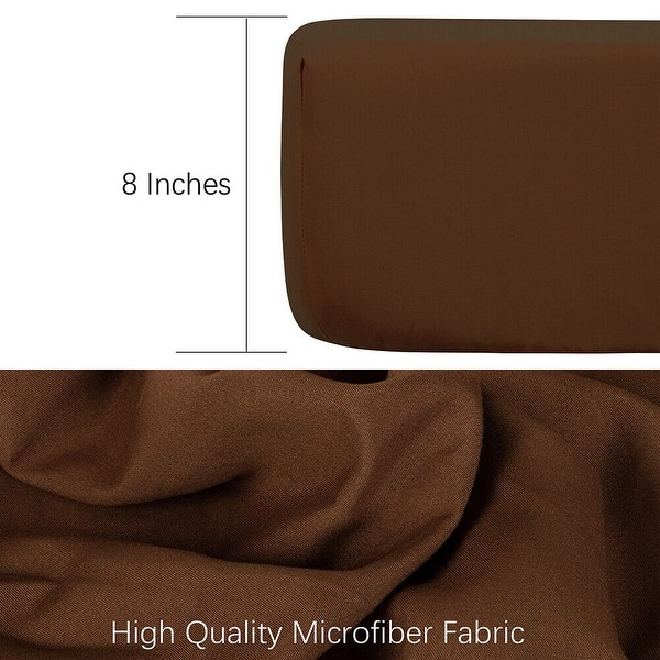 Microfiber Fitted Crib Sheet Ultra Soft 28 x 52 Inches