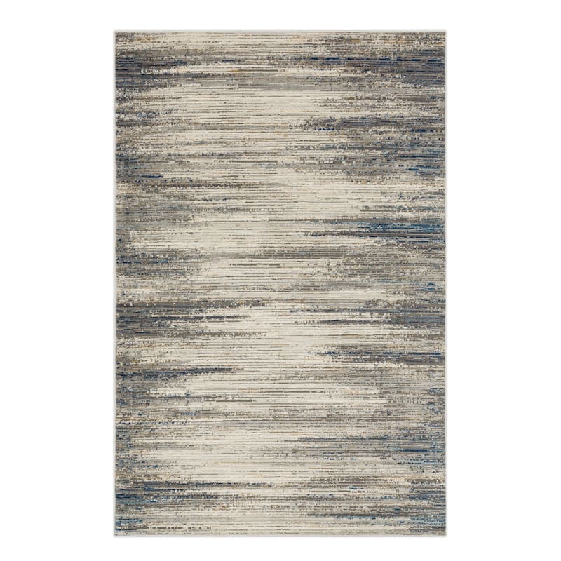 Mohawk Home Urban Abstract Stripe Woven Area Rug - 7' 10" x 10' - Light Grey - Rectangle