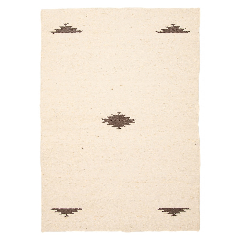 Sienna Cream Rug 5'3" x 7'5" - 5'3 x 7'5 - Cream - 5'3 x 7'5