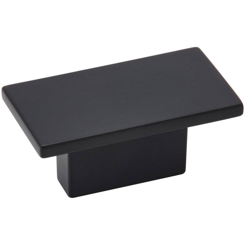Amerock BP37321 Prominence 1-9/16" Rectangular Cabinet Knob - Matte Black