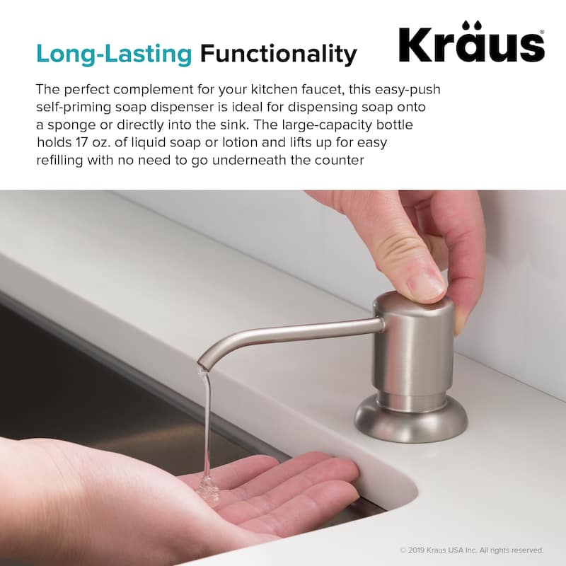 Kraus Kitchen Soap Dispenser