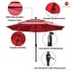 preview thumbnail 25 of 58, 10ft Patio Market Umbrella with Double Airvent