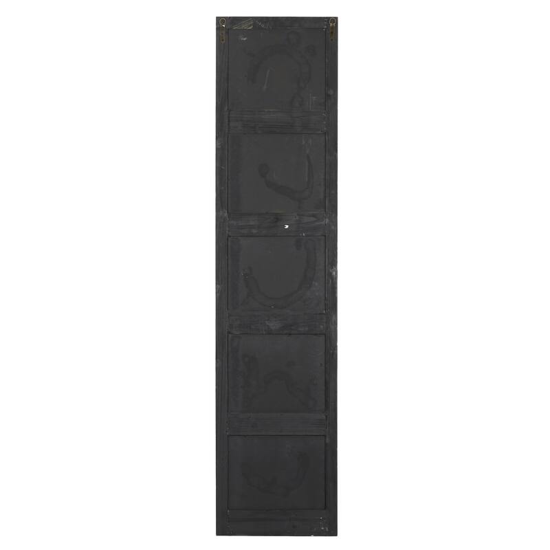 Wood Scroll Antique Door Wall Decor - Green - Roche River Decor