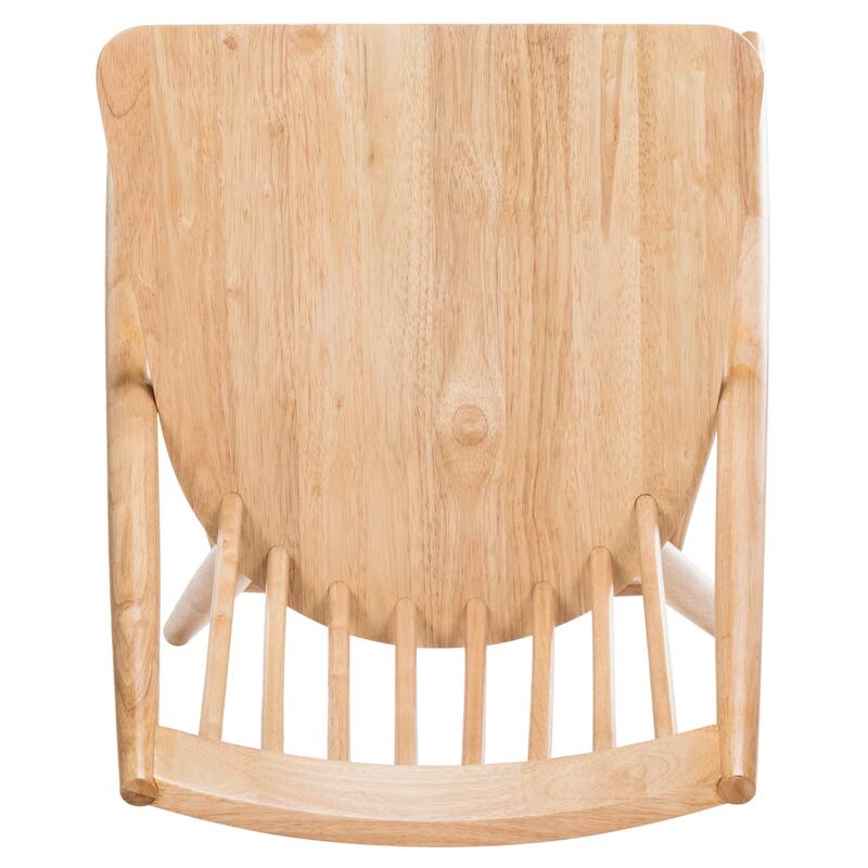 SAFAVIEH Orelia 19 Inch Black Spindle Dining Chair (Set of 2) - 21Wx22Dx34H