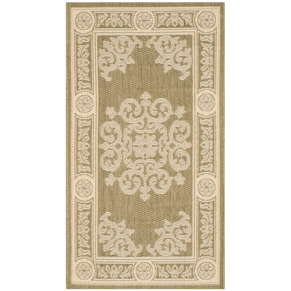 SAFAVIEH Courtyard Lineke Indoor/ Outdoor Waterproof Patio Backyard Rug