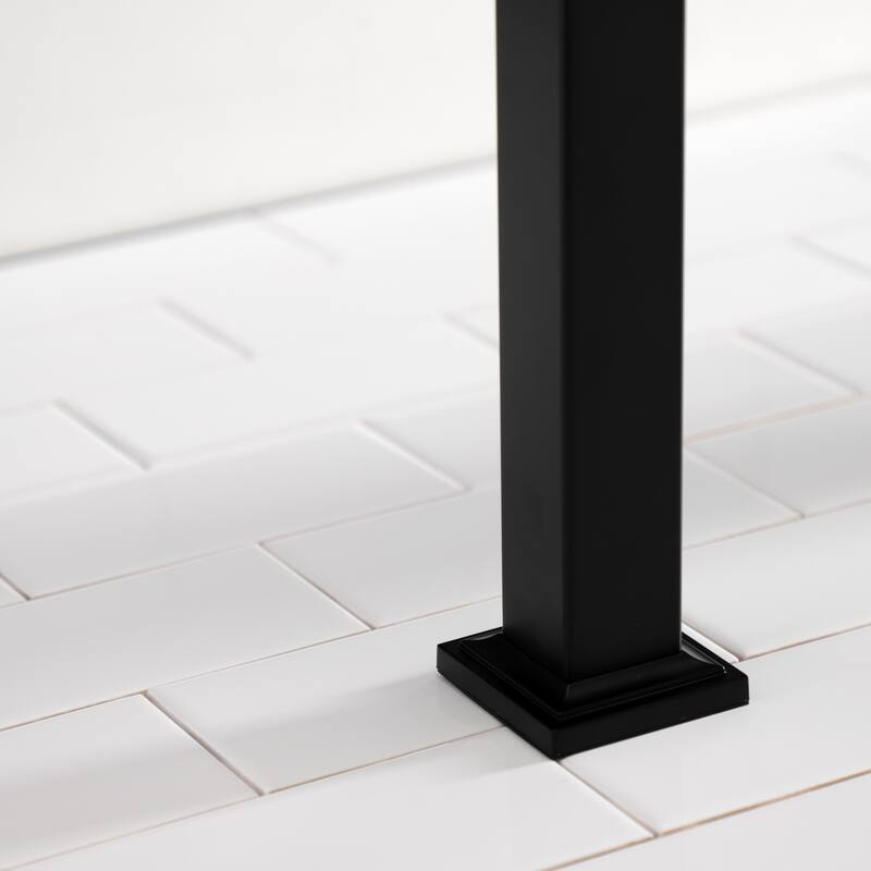 Kingston Brass Fauceture Stainless Steel Console Sink Legs