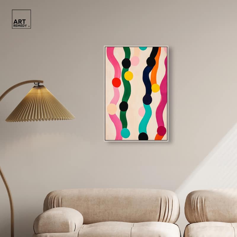 Pearl Colors I Canvas by Art Remedy