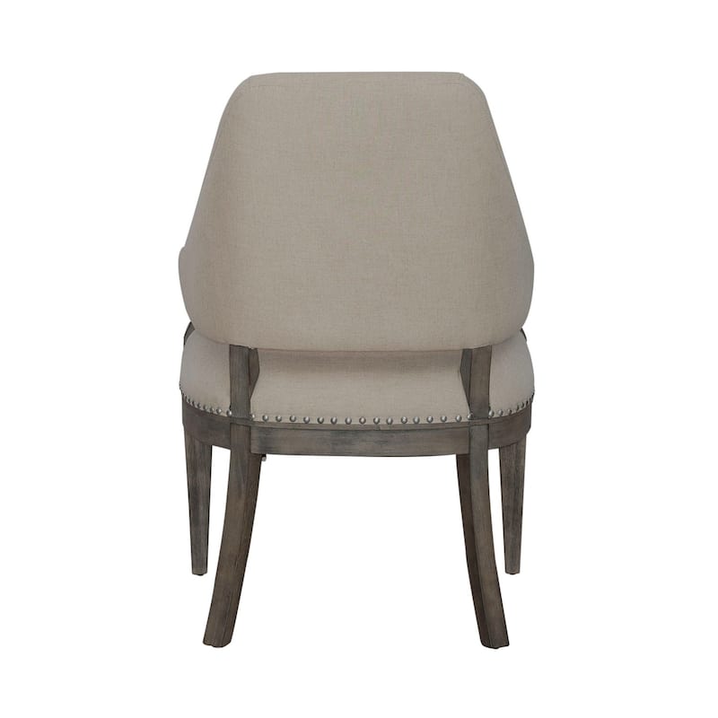 Westfield Havana Brown Upholstered Arm Chair