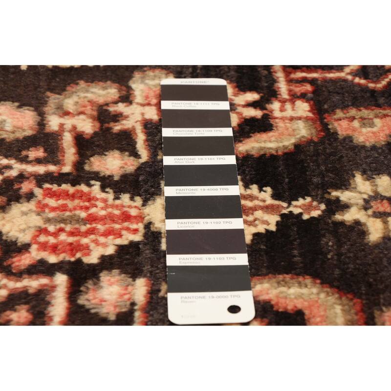 ECARPETGALLERY Hand-knotted Andelz Brown Wool Rug - 3'5 x 8'11