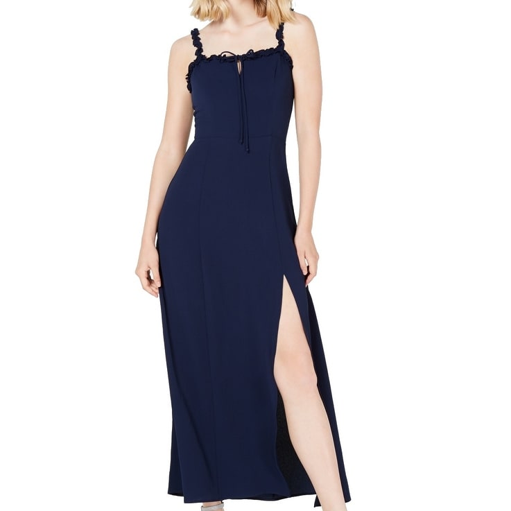 teeze me navy blue dress