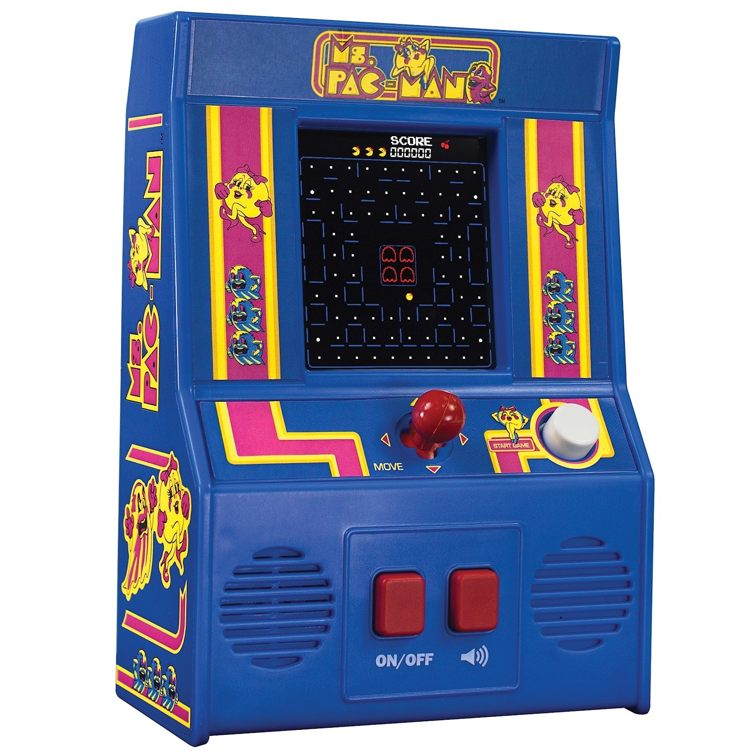 Shop Schylling Miniature Ms Pac Man Retro Arcade Video Game