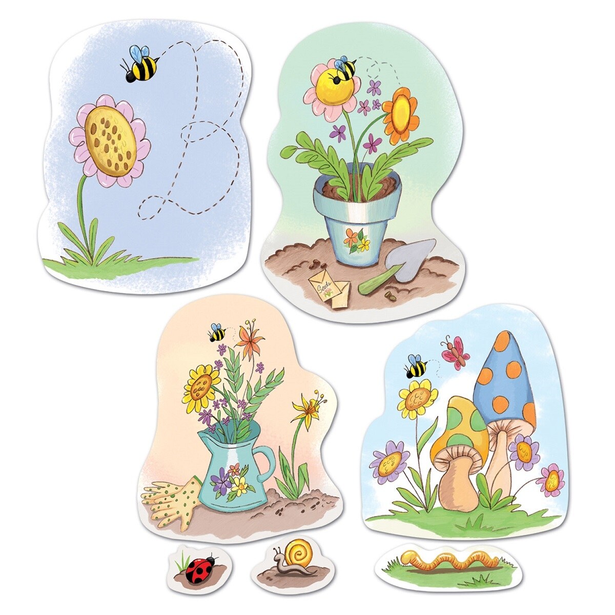 Shop Club Pack Of 84 B Is For Baby Cutouts Baby Shower Party