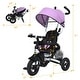 preview thumbnail 2 of 8, Gymax 6-In-1 Kids Baby Stroller Tricycle Detachable Learning Toy Bike