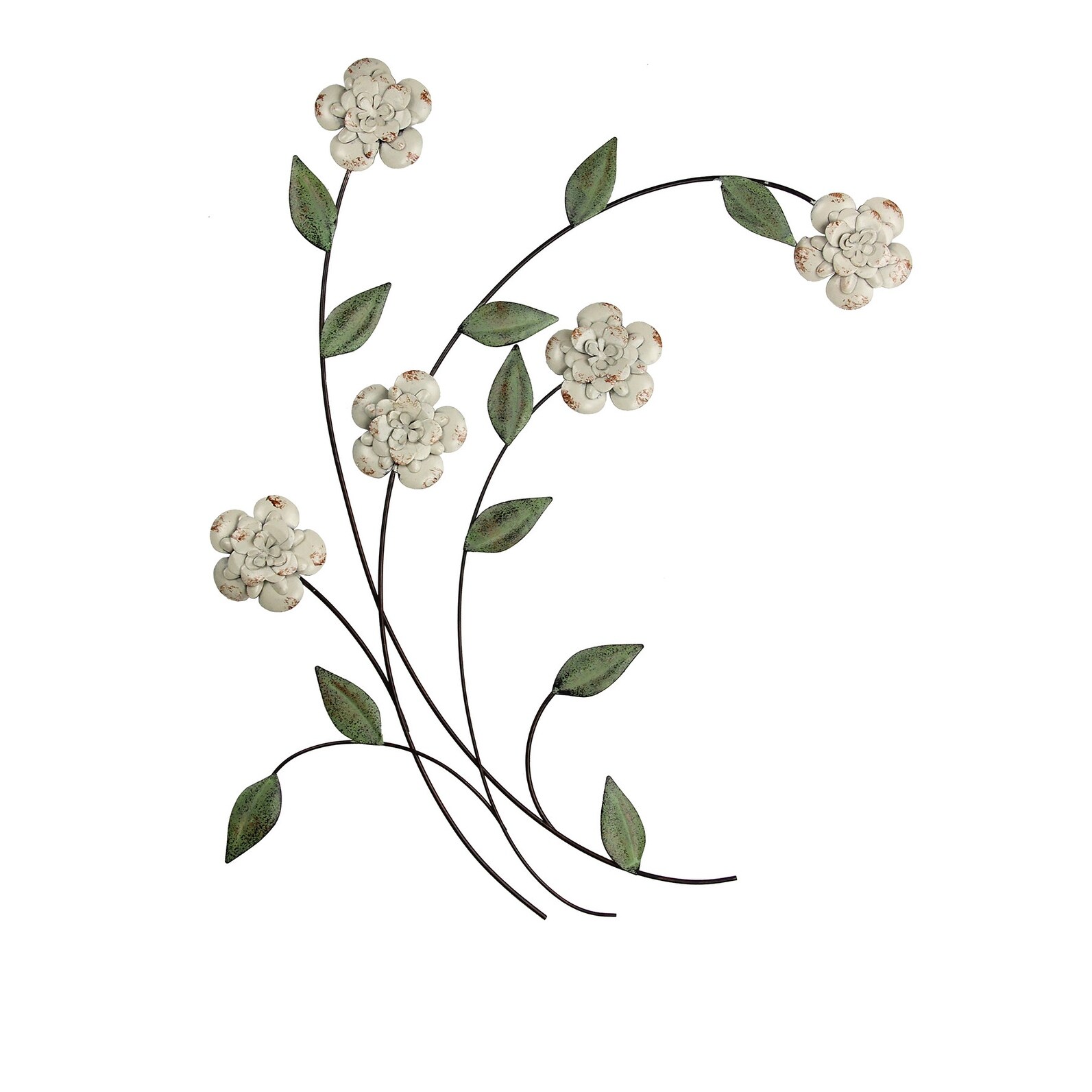 Shop Brewster U77241a Fetco Haddon 28 X 27 1 2 Flower Metal Wall