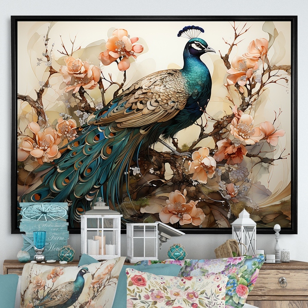★Original ART  ‘Peacock’ Peacock Original Painting - Etsy