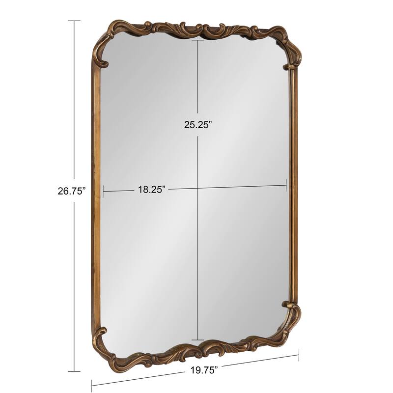 Kate and Laurel Brazelton Framed Wall Mirror