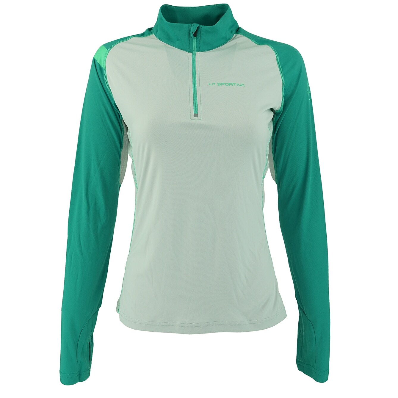 Shop La Sportiva Women S Start L S Shirt Light Grey Emerald M Free Shipping On Orders Over 45 Overstock 24257606