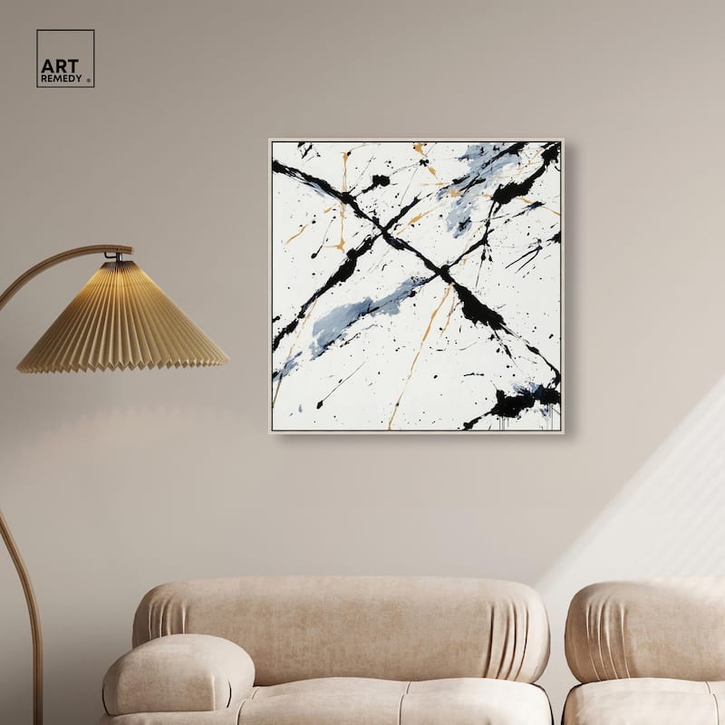 Splintered Impact II Canvas by Art Remedy