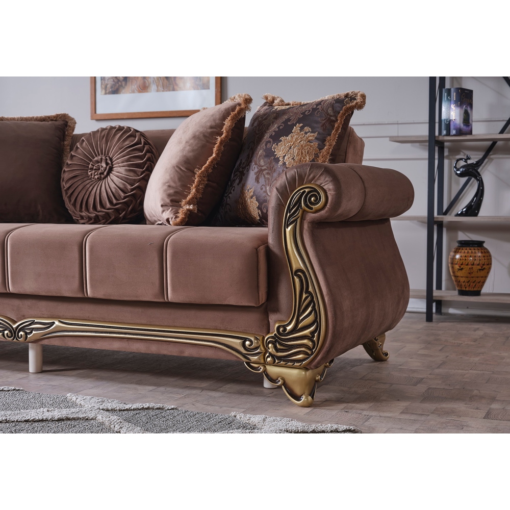 Walmart's Brown Polyester Swing Replacement Cushion, 2-3