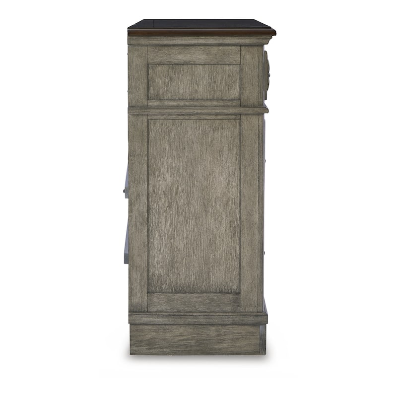 Ashley Furniture Lodenbay Gray & Brown Dresser